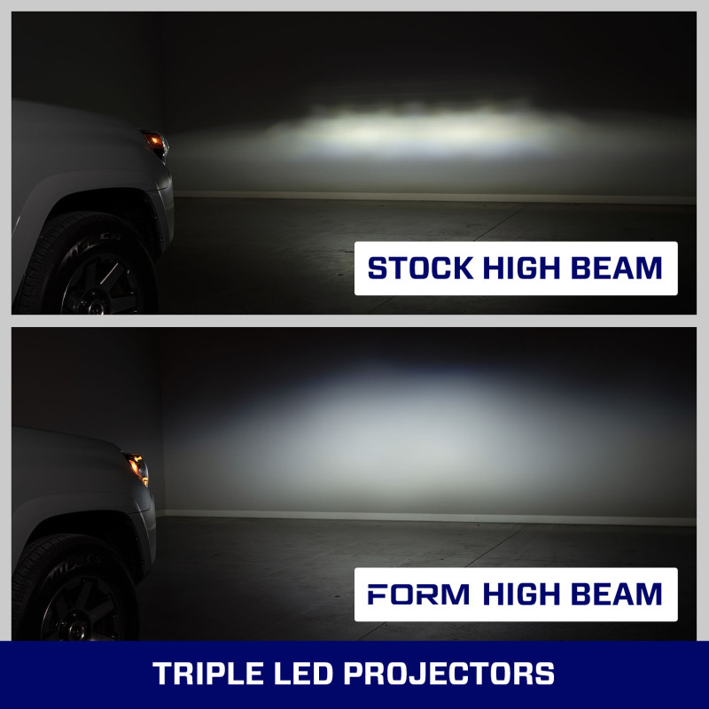 Toyota 4Runner Headlights - FORM Lighting - Sequential LED Projector - `14-`24